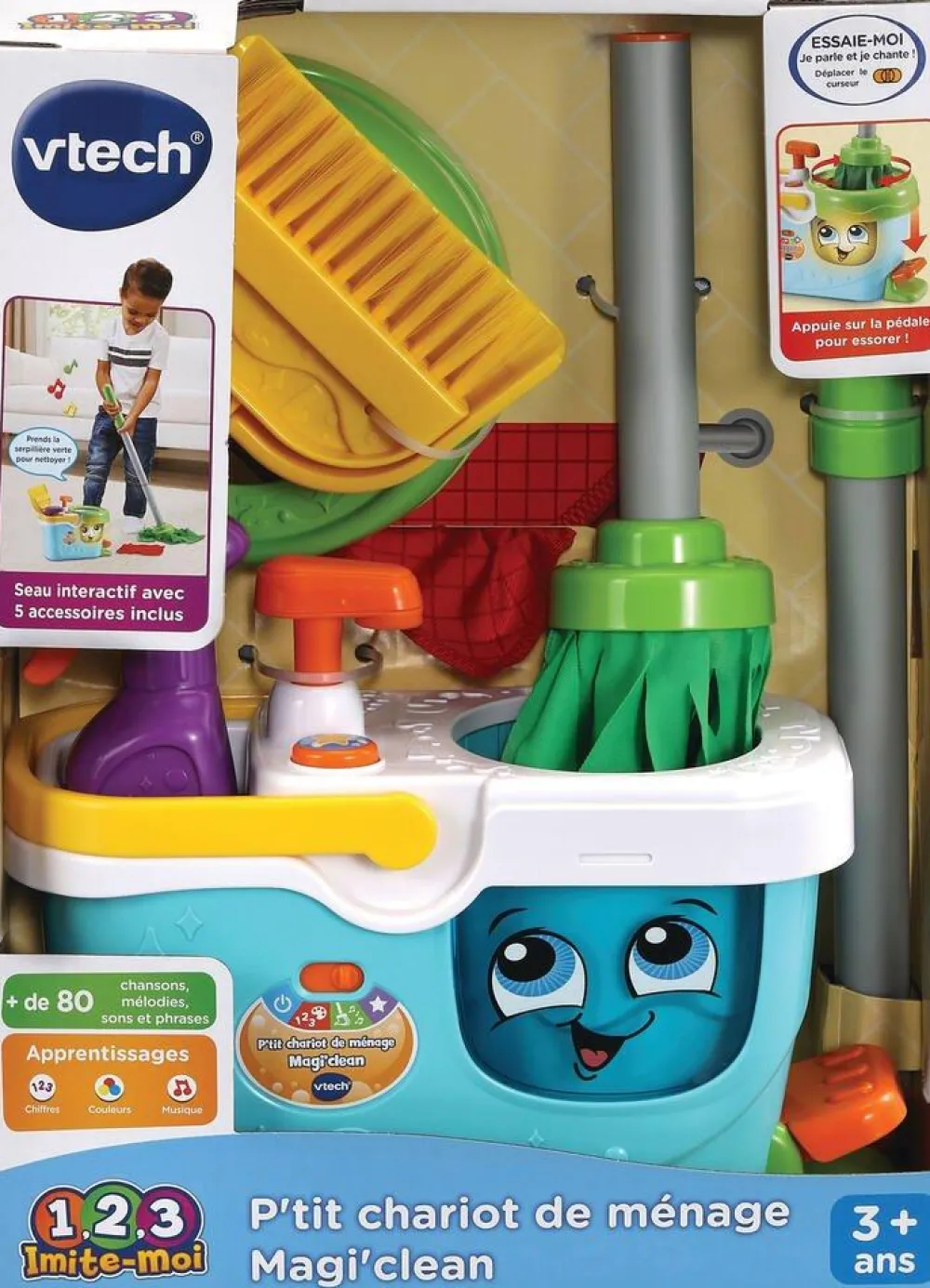 VTech Chariot De Ménage Magi Clean^ Ménage Et Repassage