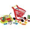 Ecoiffier Chariot de supermarché pour enfants, caisse enregistreuse et accessoires^ Jeux De Marchands