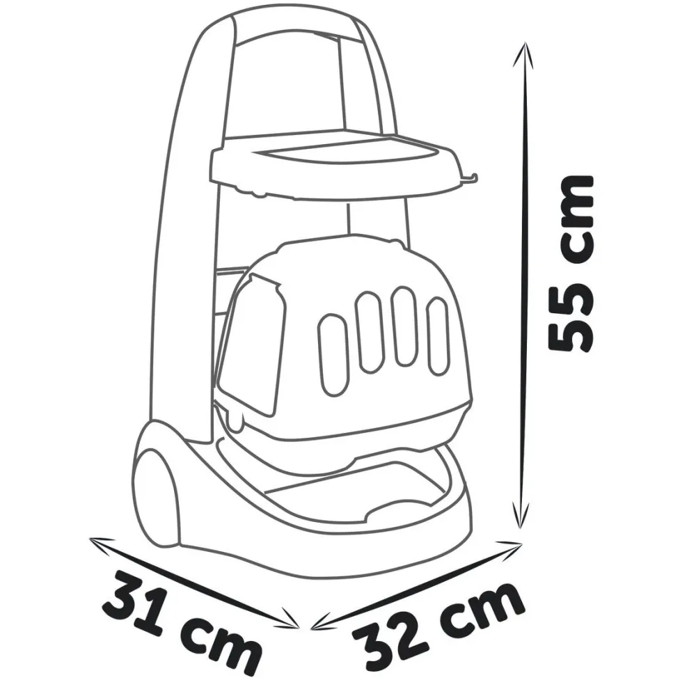 Smoby Chariot vétérinaire panda^ Docteur Et Vétérinaire