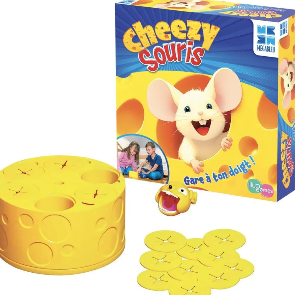 Megableu Cheezy souris - gare à ton doigt !^ Jeux D'Action Et D'Adresse