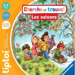Ravensburger Cherche et trouve Tip Toi - Les saisons^ Apprentissage Du Temps Et De La Saisonnalité