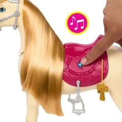 Mattel Cheval à fonctions - Barbie^ Poupées Mannequins