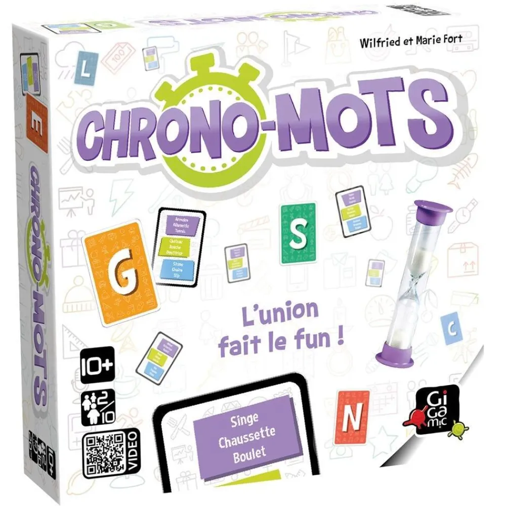 Gigamic Chrono-mots^ Jeux D'Ambiance