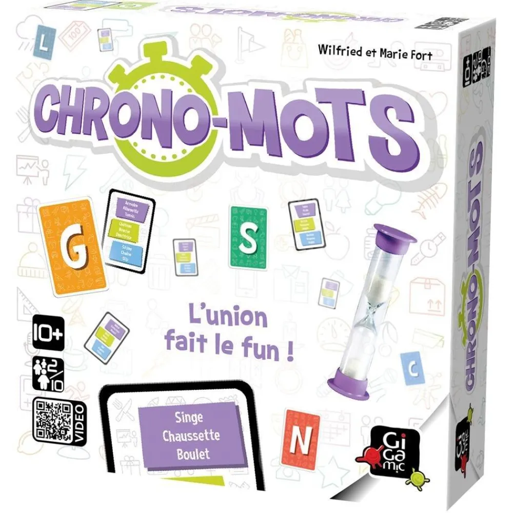 Gigamic Chrono-mots^ Jeux D'Ambiance