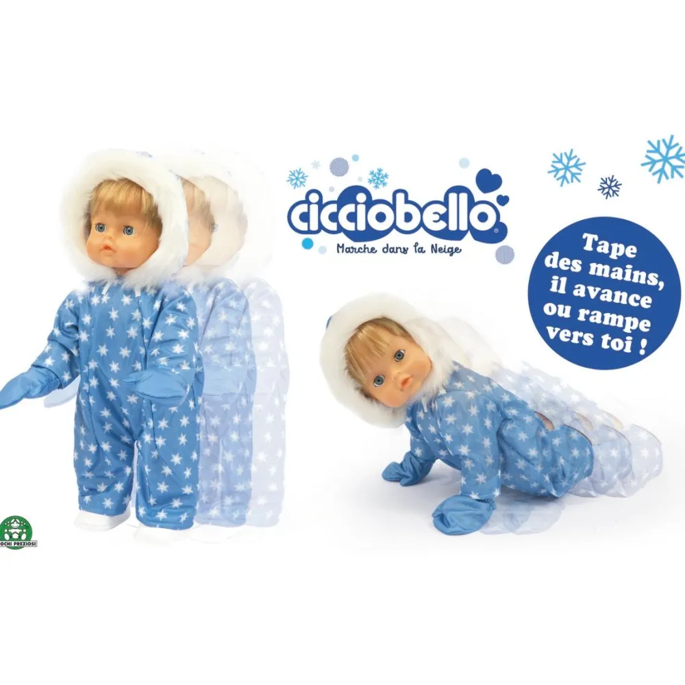 Varta Cicciobello Marche dans la neige^ Poupons Interactifs