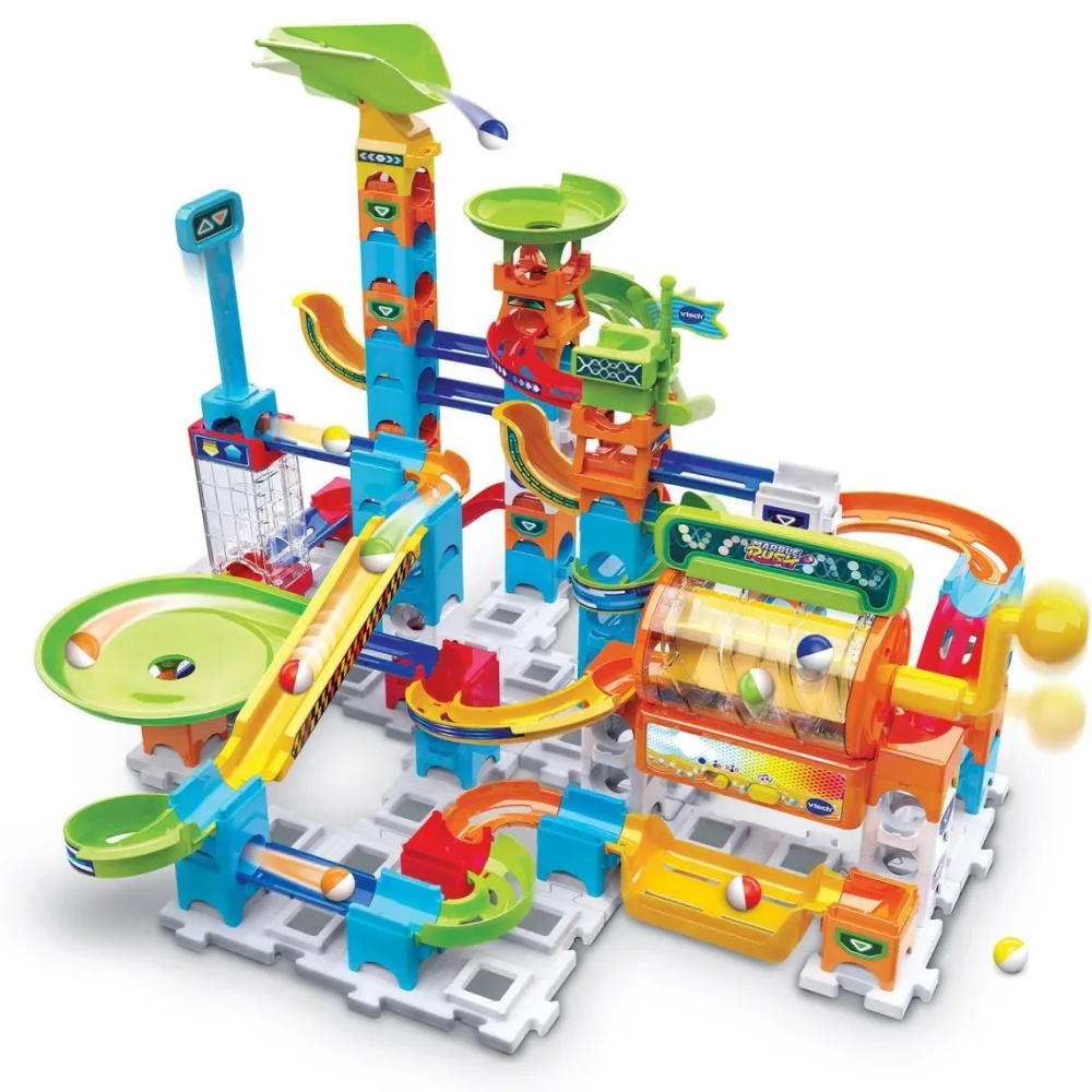 Varta Circuit à billes Super Action Marble Rush - set électronique L200E^ Autres Jeux De Construction