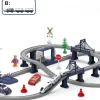 TEAM City Circuit De Train Avec Lumières Et Sons - 104 Pièces^ Jeux De Trains, Circuits Et Accessoires