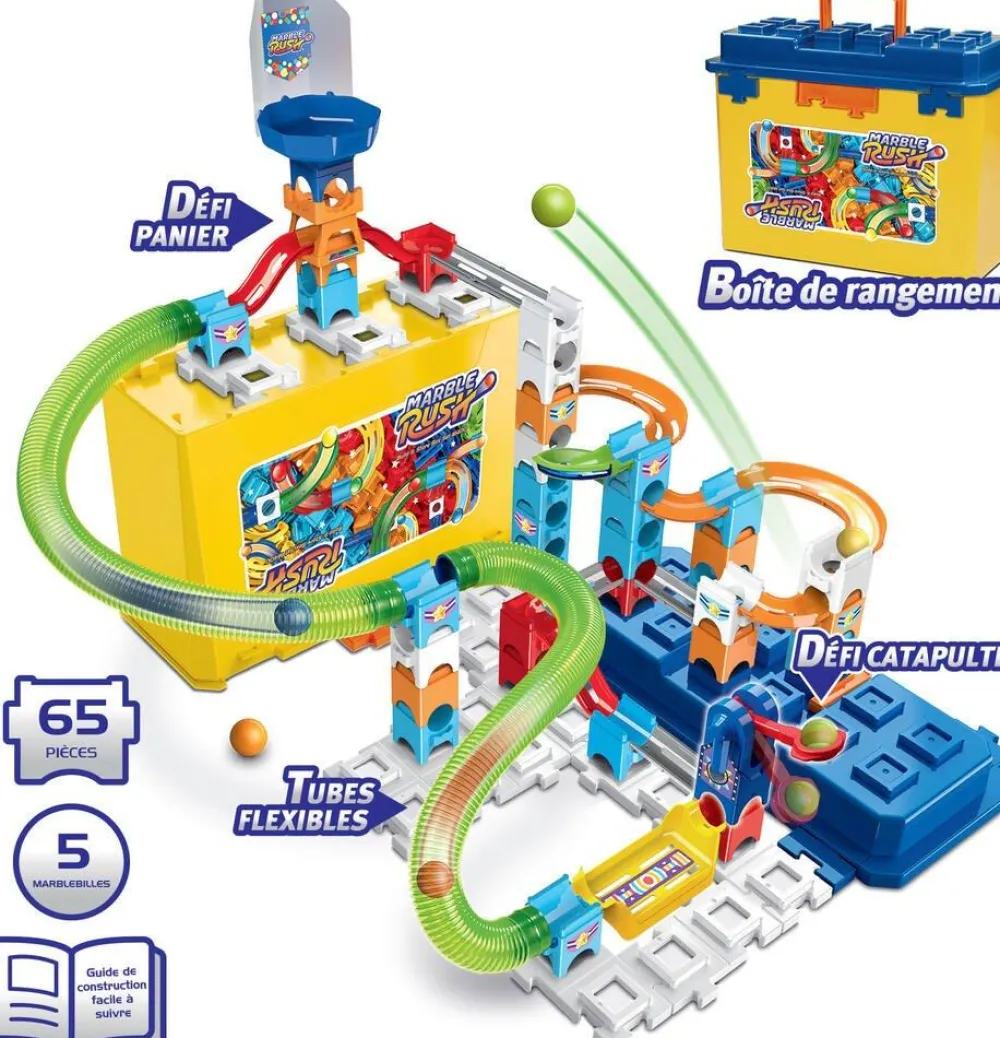 VTech Circuit marble rush et boite de rangement - Build store box Set M400^ Autres Jeux De Construction