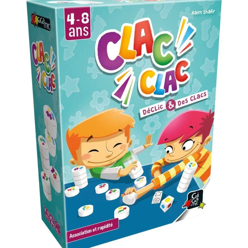 Gigamic Clac Clac déclic & des clacs^ Jeux D'Action Et D'Adresse