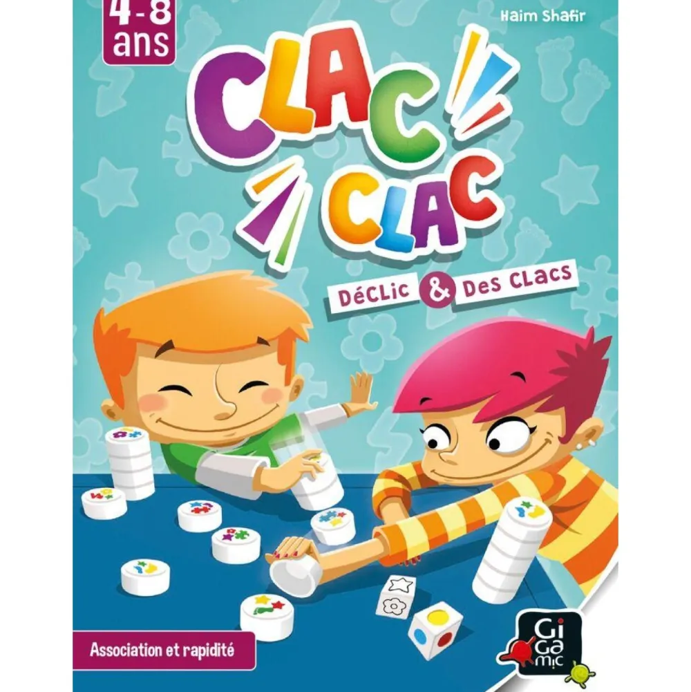 Gigamic Clac Clac déclic & des clacs^ Jeux D'Action Et D'Adresse