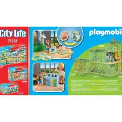 Playmobil Classe éducative sur l'écologie - City Life 71331^ La Ville, La Police Et Les Secours