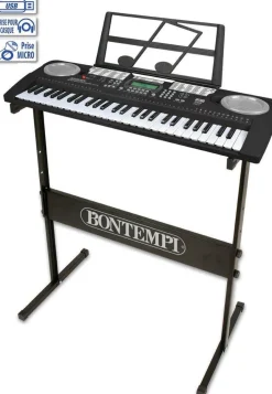 Varta Clavier Numérique Bontempi 54 Touches avec pieds^ Pianos, Guitares Et Instruments À Cordes
