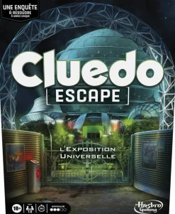 Hasbro Gaming Cluedo Escape L'Exposition universelle^ Jeux De Stratégie Et De Réflexion