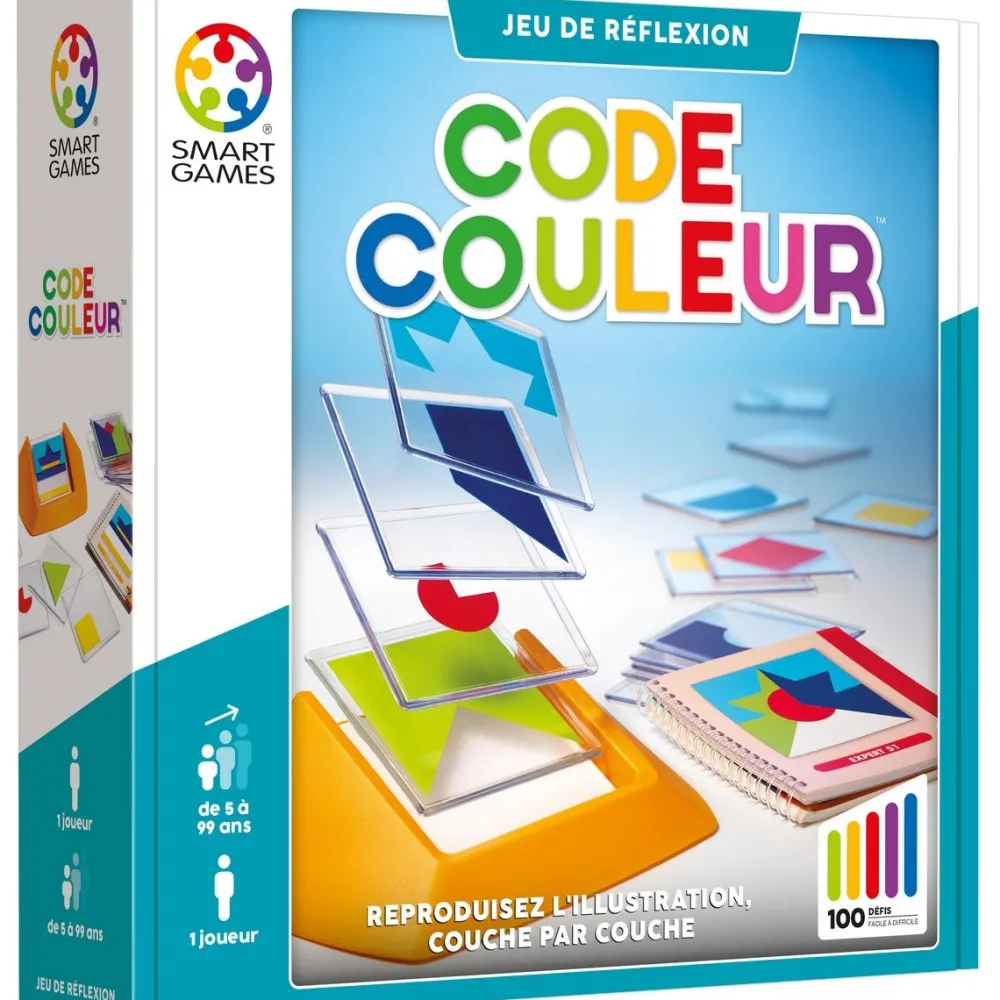 Smart Games Code couleur^ Jeux De Stratégie Et De Réflexion