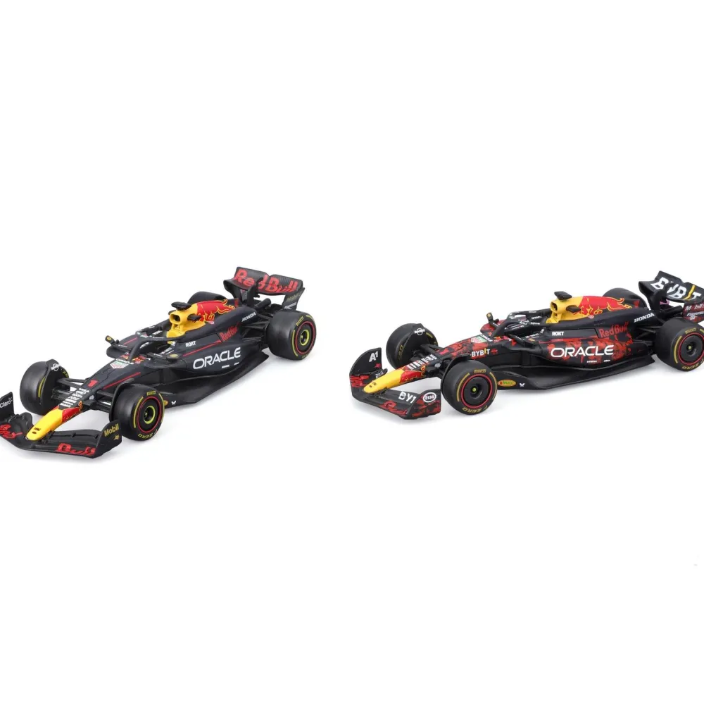 Bburago Coffret 1/43 2 voitures de courses F1 Oracle Red Bull Racing 2024^ Modèles Réduits