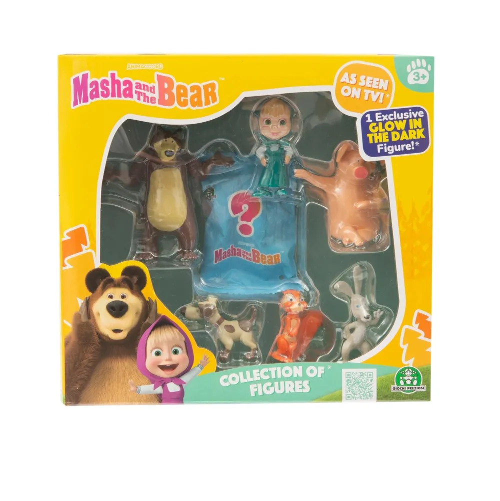 Giochi Preziosi Coffret 7 figurines Masha et Michka^ Les Héros Et Personnages