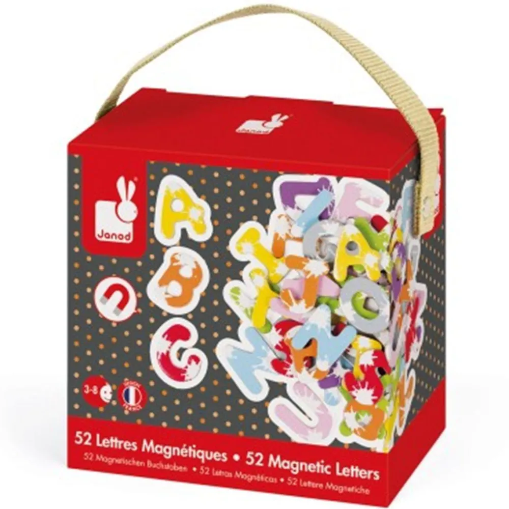 Janod Coffret 52 lettres magnétiques Splash^ Tableaux Et Bureaux