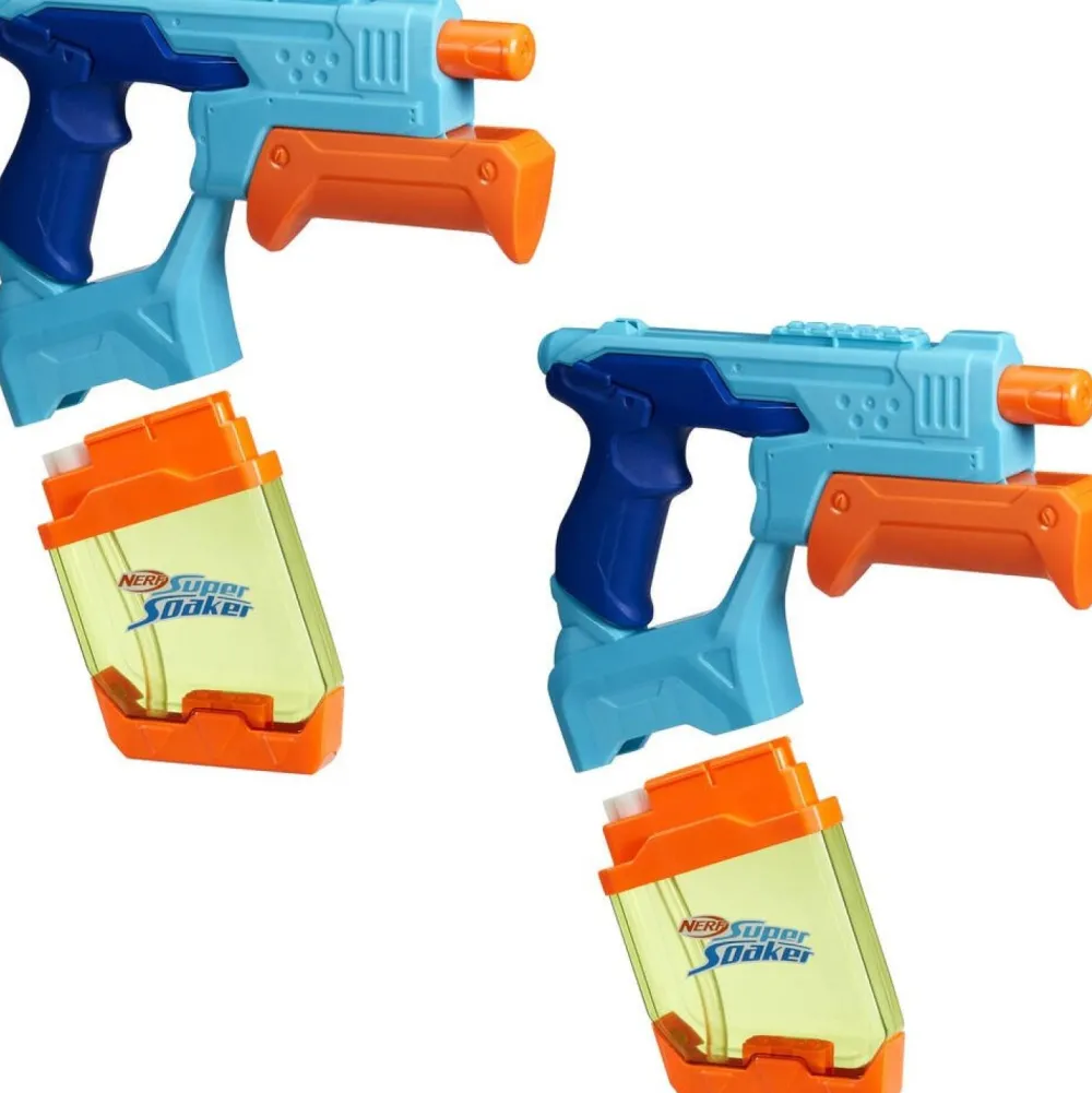 Nerf Coffret 2 s Super Soaker Dunk Fill^ Jeux D'Eau Et De Plage