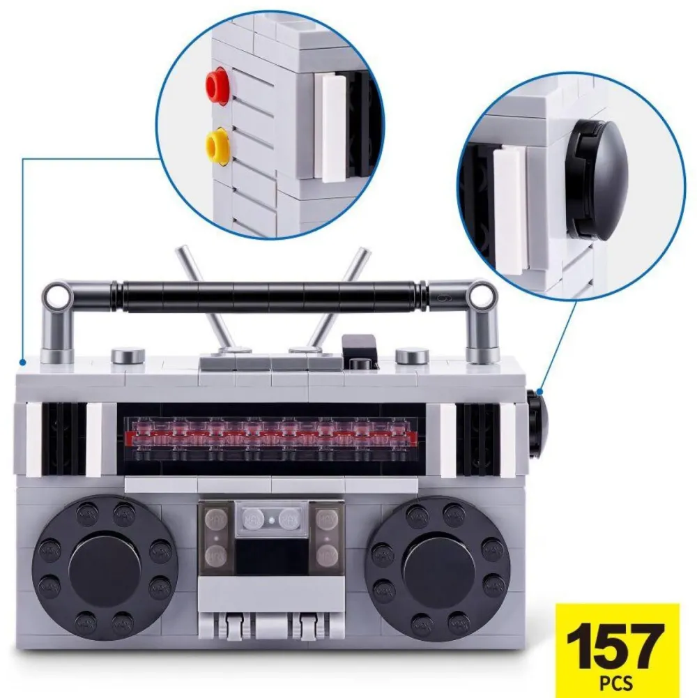 Zuru Coffret 4 pièces Capsule rétro MAX Construction série 1^ Coffrets De Briques Et Construction Classique