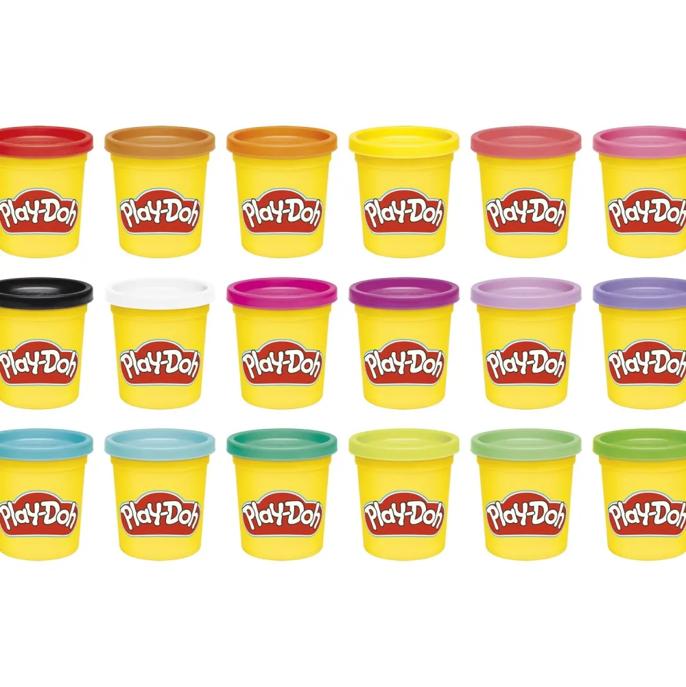 Play-Doh Coffret 18 pots Imagination - pâte à modeler^ Modelage Et Moulage