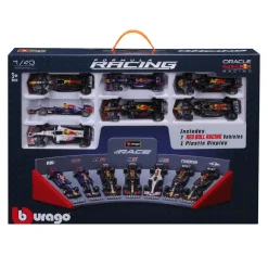 Bburago Coffret 7 véhicules Formule 1 Red Bull 1:43^ Modèles Réduits