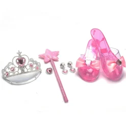 Varta Coffret accessoire Princesse rose^ Chaussures, Gants, Diadèmes Et Baguettes