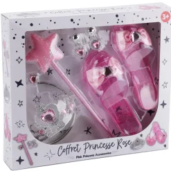 Varta Coffret accessoire Princesse rose^ Chaussures, Gants, Diadèmes Et Baguettes