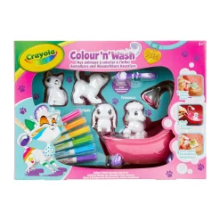 Crayola Coffret animaux domestiques Washimals^ Les Animaux|Dessin
