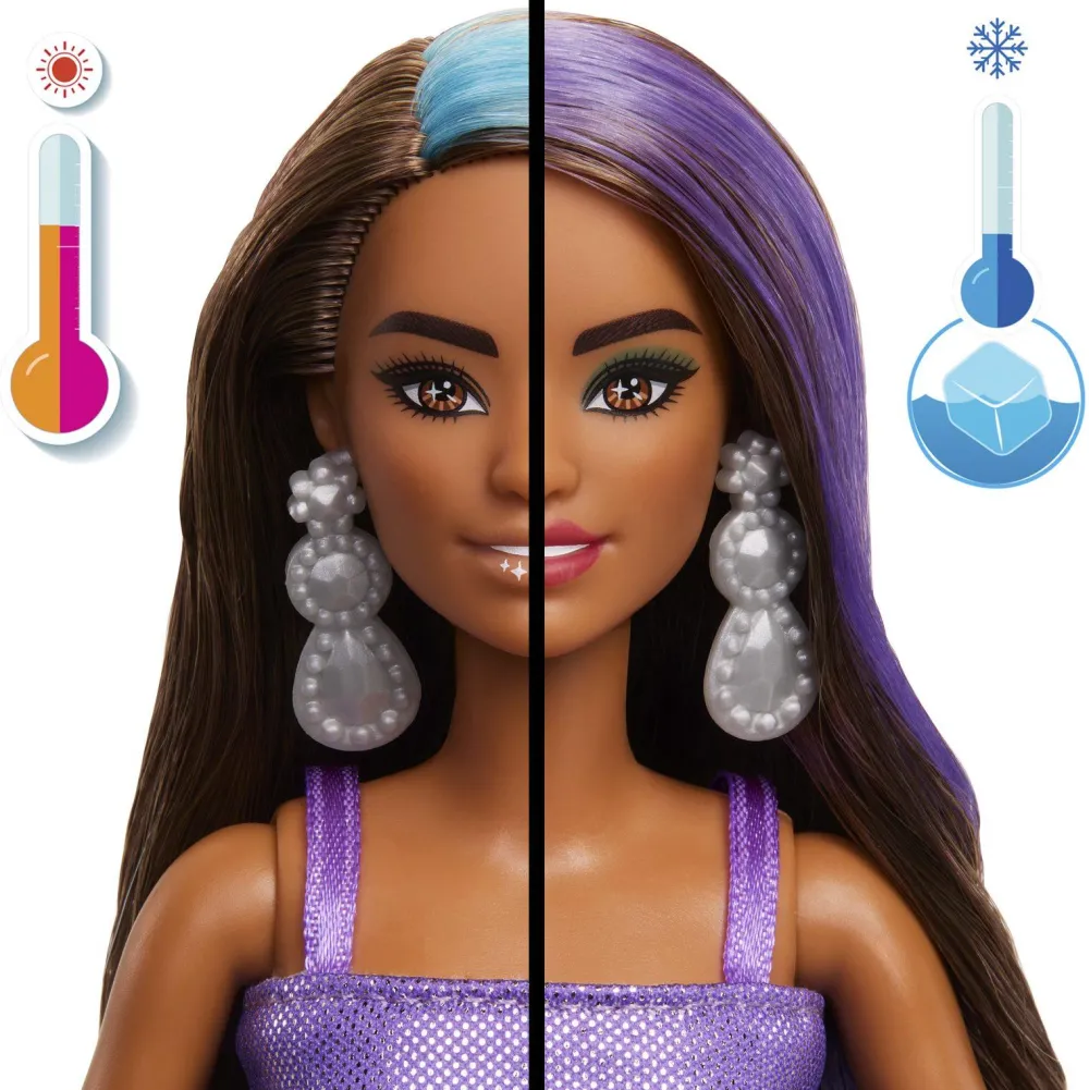 Mattel Coffret Barbie Cadeau Surprise Violet Série Le Gala Enchanté - Barbie Party unboxed^ Poupées Mannequins