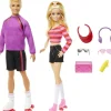 Mattel Coffret Barbie Et Ken Roller - Duo des années 1980^ Poupées Mannequins