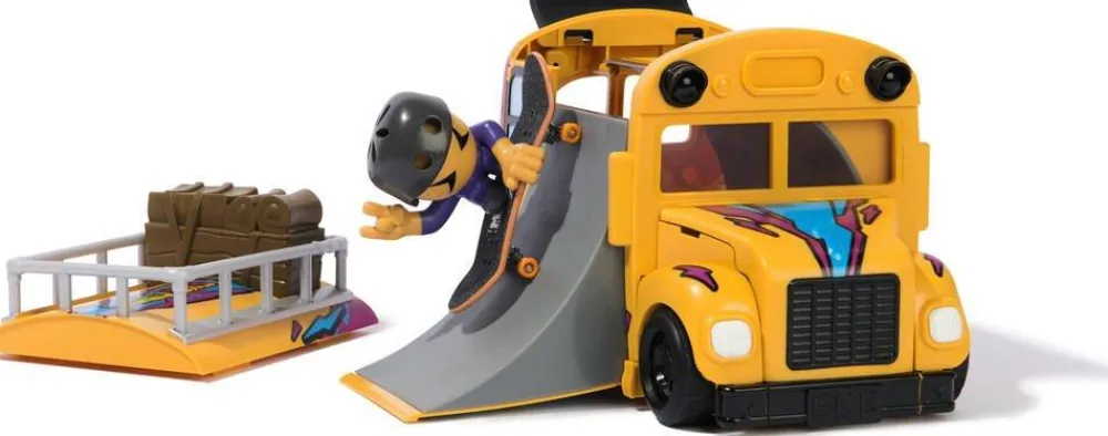 Spin Master Coffret camion Sk8 Crew Teck Deck transformable^ Jeux D'Action Et D'Adresse