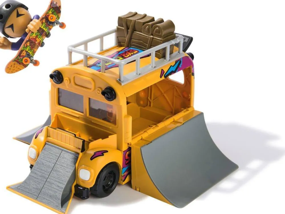 Spin Master Coffret camion Sk8 Crew Teck Deck transformable^ Jeux D'Action Et D'Adresse