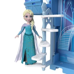 Mattel Coffret château et mini-poupée Elsa La Reine des Neiges^ Mini-Univers