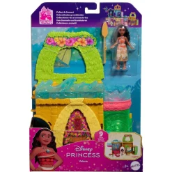 Mattel Coffret château et mini-poupée Vaiana^ Mini-Univers