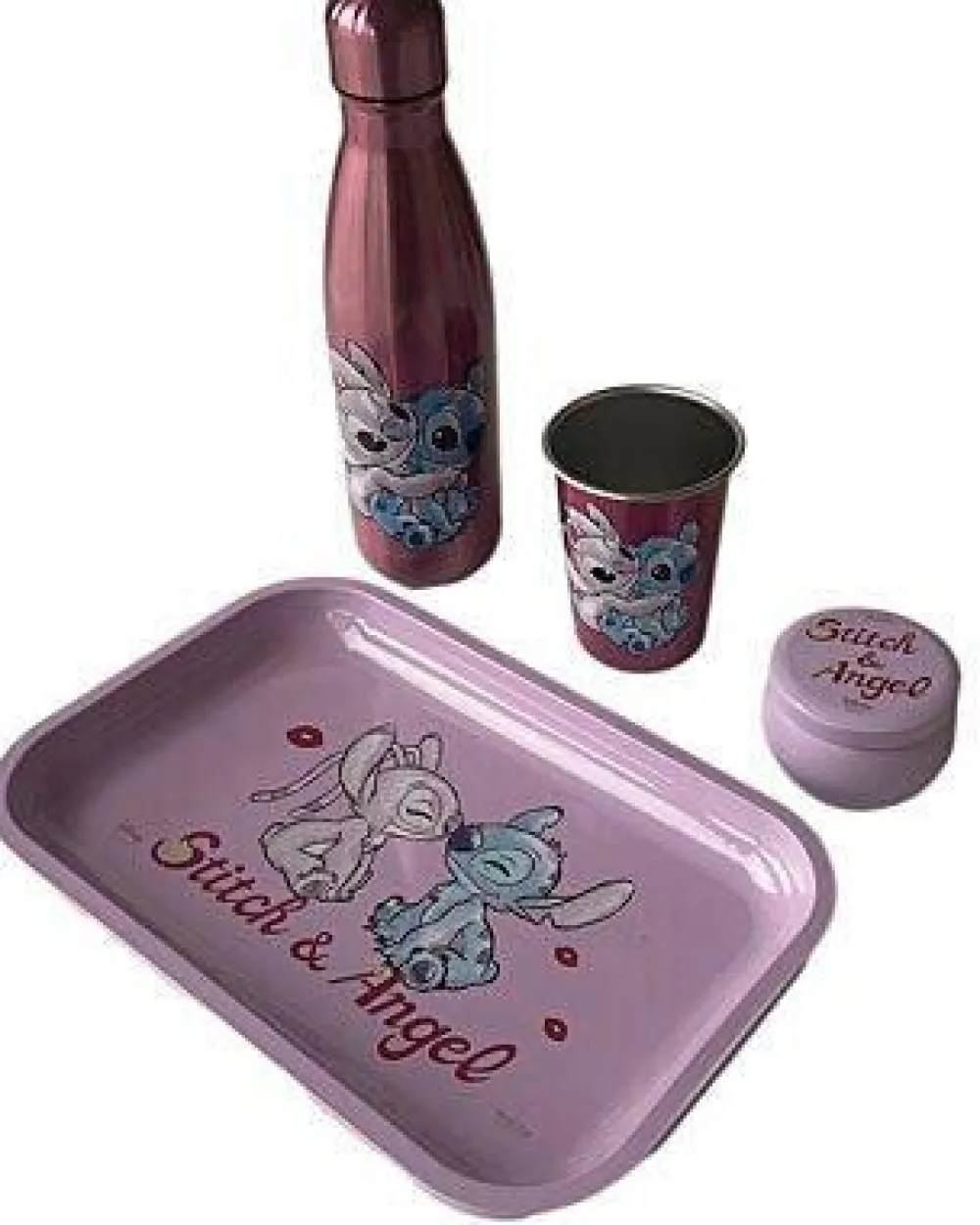 WTT Coffret Combo Steel Stitch & Angel - 100% métal^ Gadgets Et Produits Fun