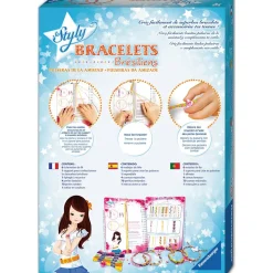 Ravensburger Coffret créatif - Bracelets brésiliens^ Perles, Bijoux Et Perles À Repasser