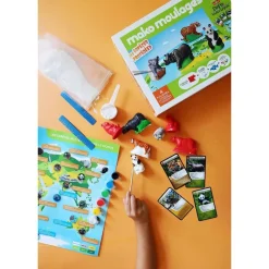 Mako Coffret Creatif - Mes Especes Protegees Defis Nature^ Modelage Et Moulage