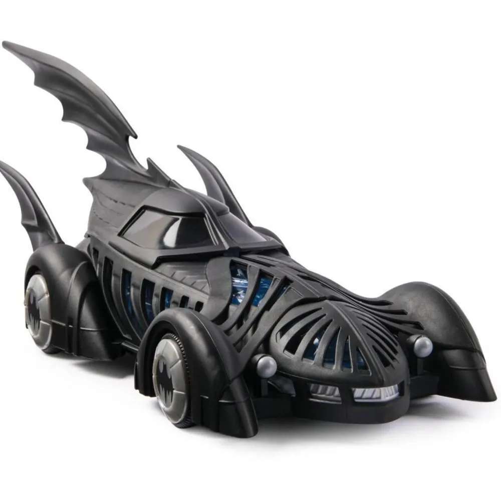 Spin Master Coffret DC Retro collection Batman - Batmobile et figurine Batman Forever^ Les Héros Et Personnages