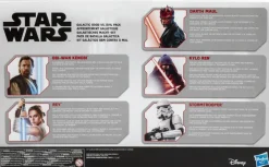 Hasbro Coffret de 5 Figurines Star Wars 15 cm^ Les Héros Et Personnages
