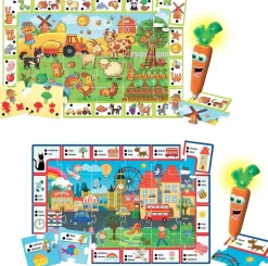 Lisciani Giochi Coffret De Jeux Happy Farm Et English^ Stylos Interactifs