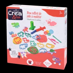 CREA & CIE Coffret de Pâte à modeler^ Modelage Et Moulage