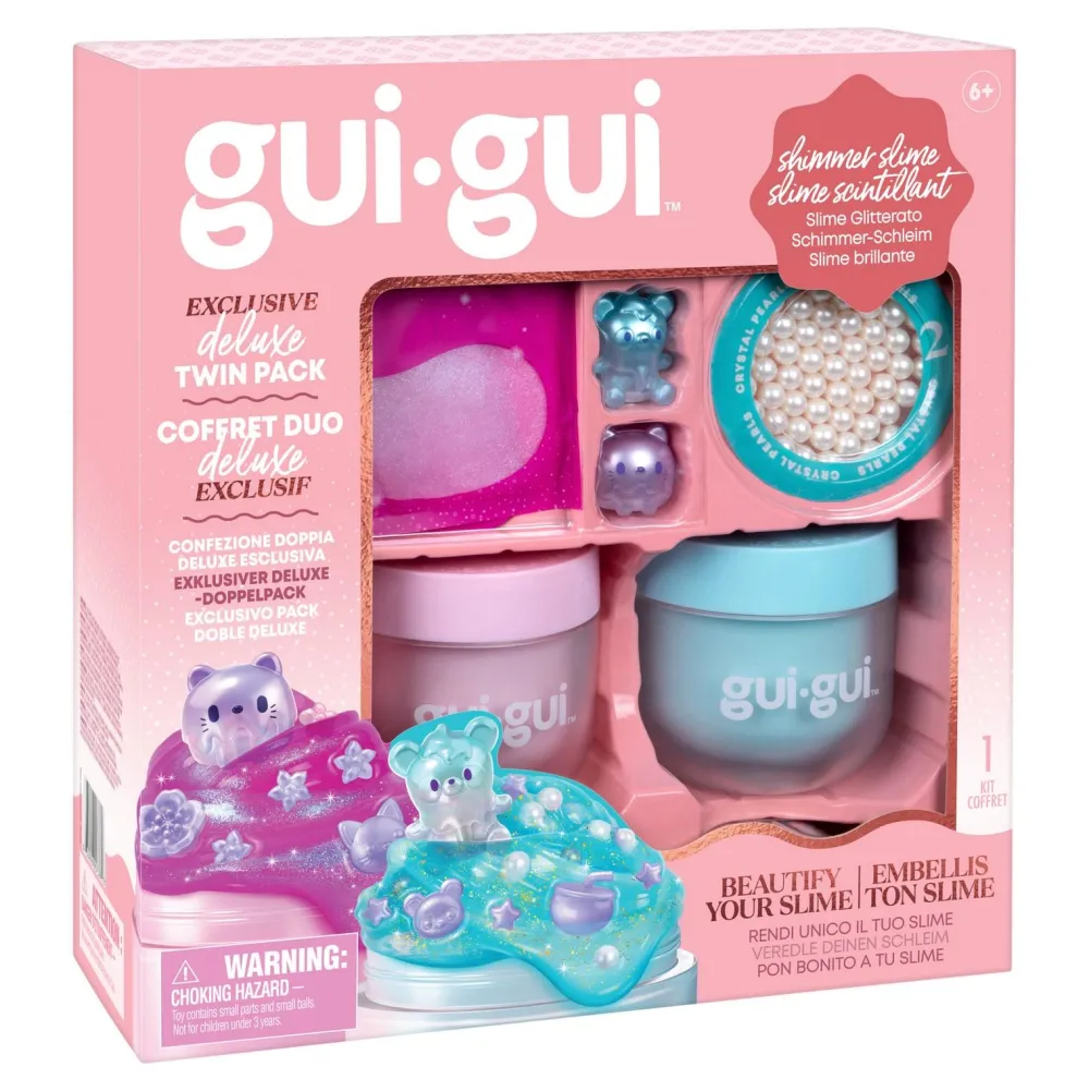 Moose Coffret deluxe GUI-GUI slime glamour à personnaliser^ Modelage Et Moulage