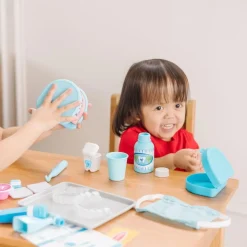 Melissa & Doug Coffret dentiste - jeu d'imitation^ Docteur Et Vétérinaire