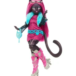 Mattel Coffret dressing Monstrueux secrets Monster High Catty Saison 6 Hautlywood mysteries^ Poupées Mannequins