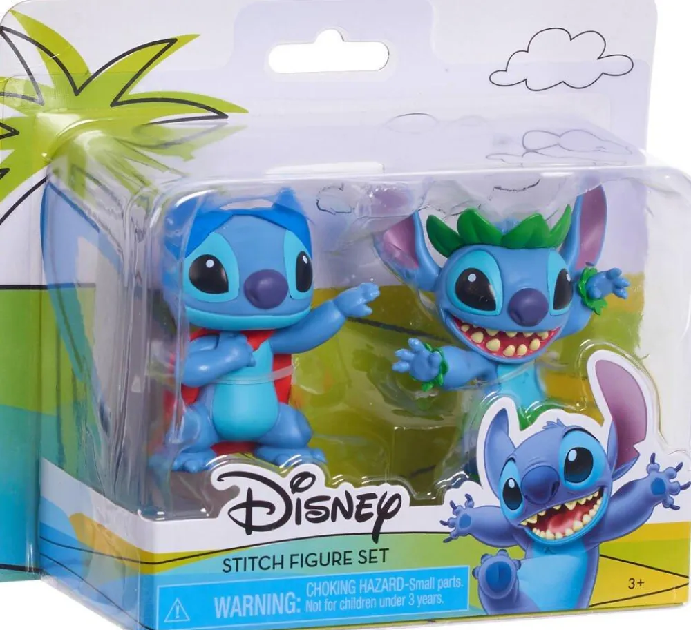 Coffret Duo De Figurines Stitch^ Les Héros Et Personnages
