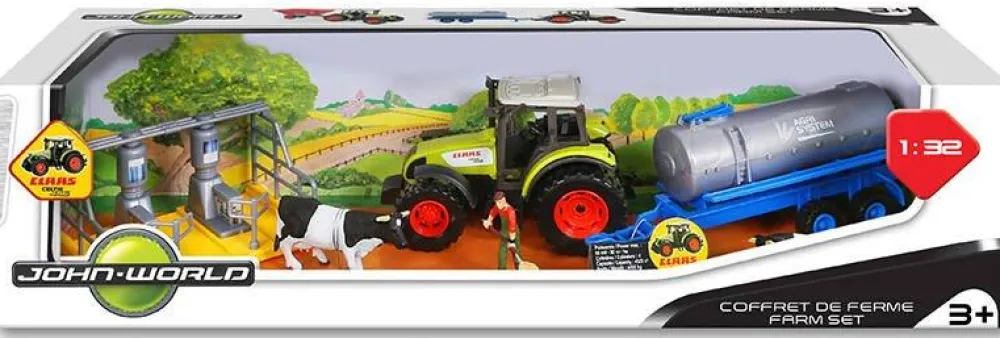 TEAM City Coffret ferme^ Véhicules Agricoles Et De Chantier