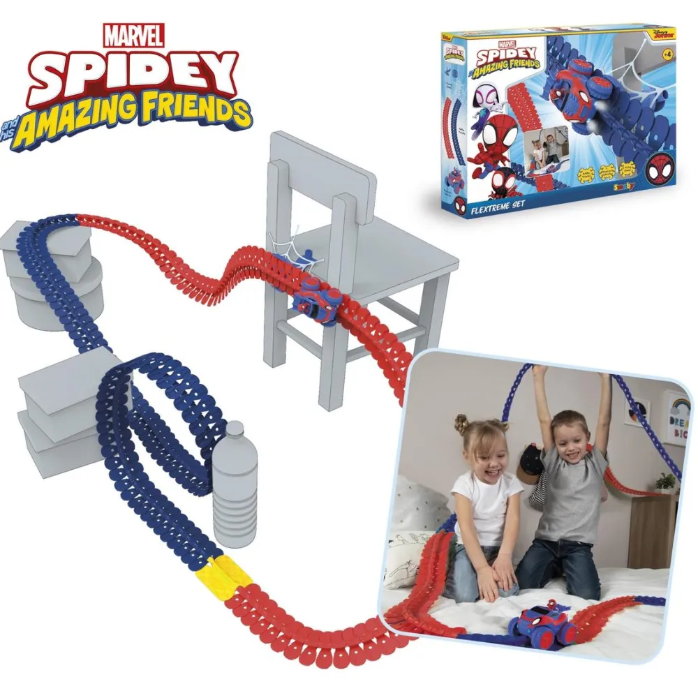 Varta Coffret Flextreme Spidey et ses amis extraordinaires^ Circuits Et Pistes|Les Héros Et Personnages