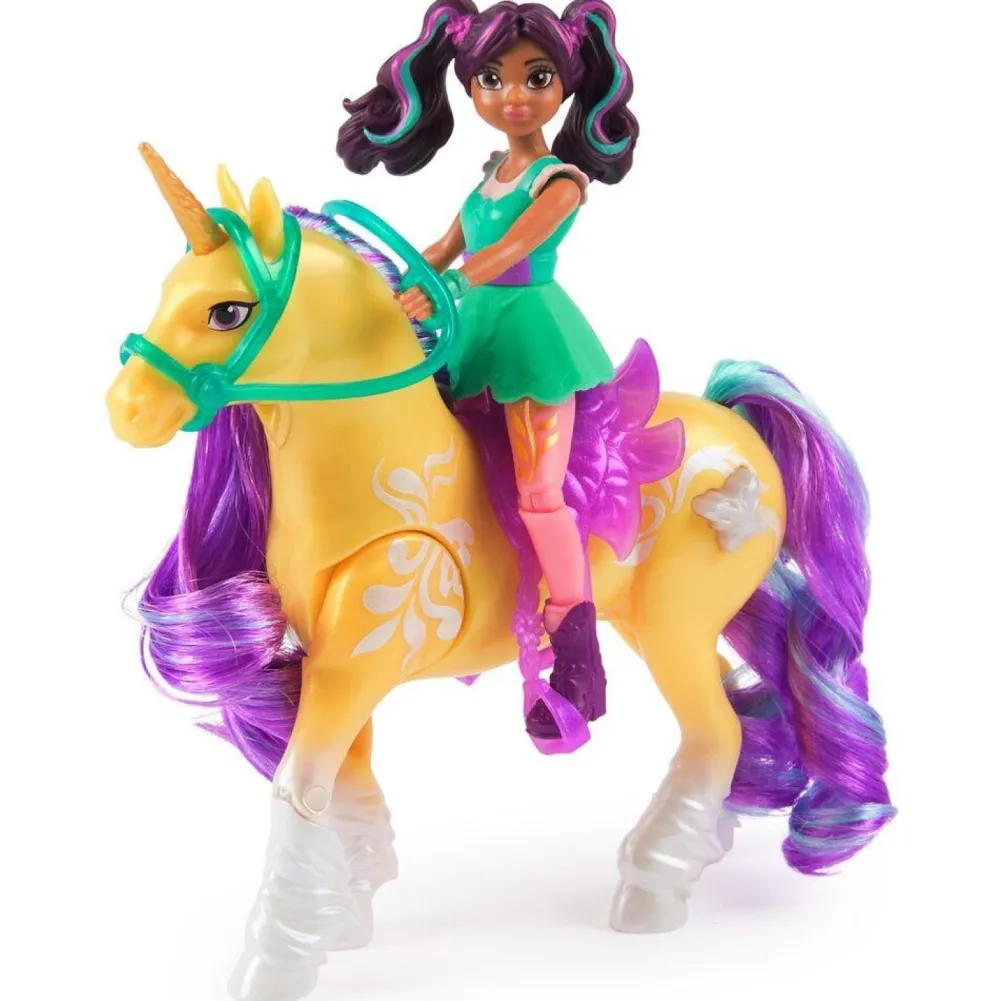Spin Master Coffret l'école des licornes - Ava et Leaf plante magic^ Poupées Mannequins