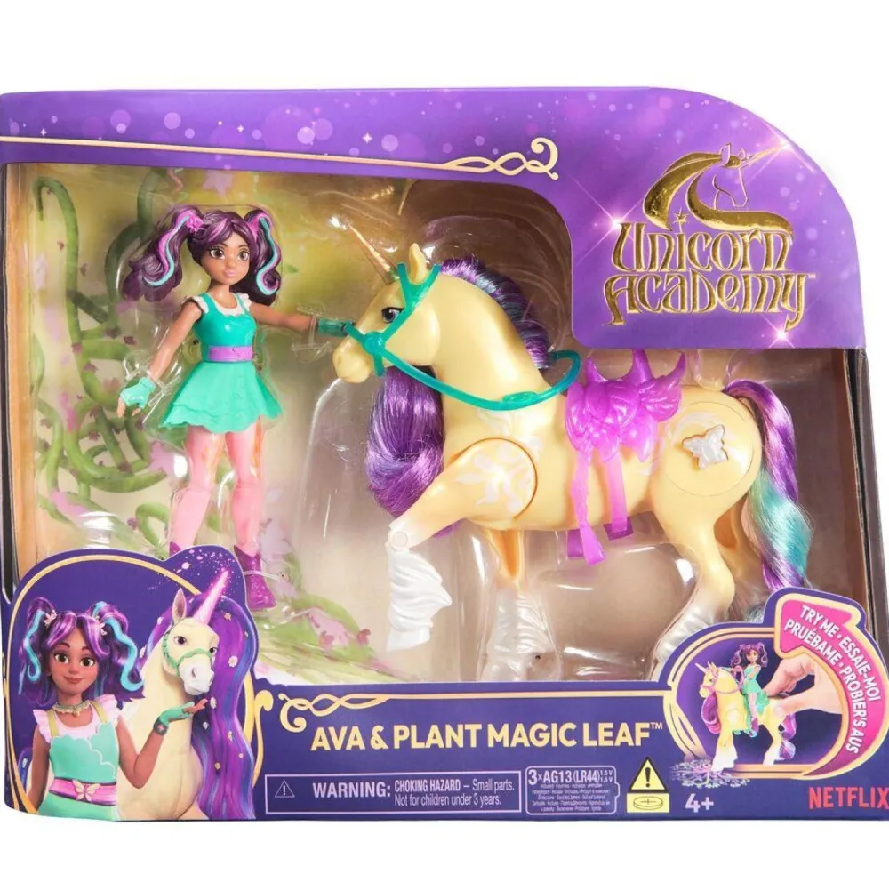 Spin Master Coffret l'école des licornes - Ava et Leaf plante magic^ Poupées Mannequins
