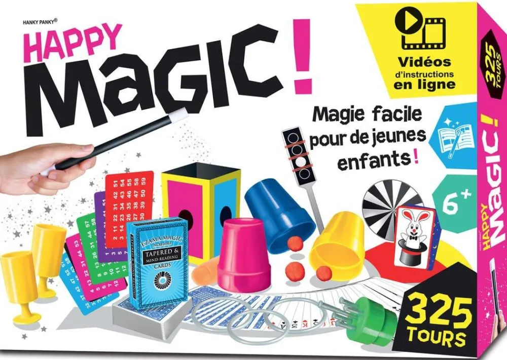 Coffret Magie 325 Tours - Jeu De Prestidigitation^ Jeux De Magie